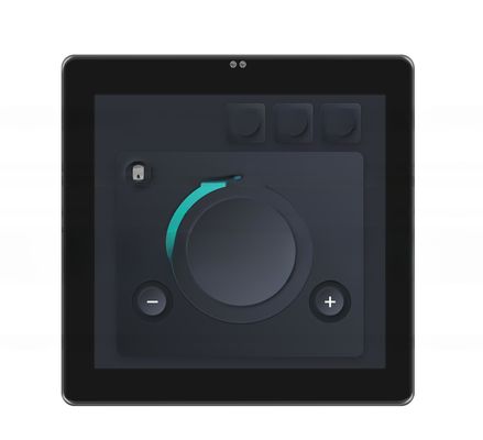 Immeuble de bureaux Modbus programmable Chambre de chauffage par le sol Thermostat 6-événements