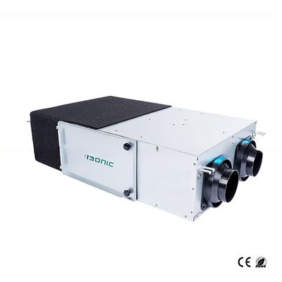 Système de ventilation d'air de retour avec climatiseur HRV/ERV