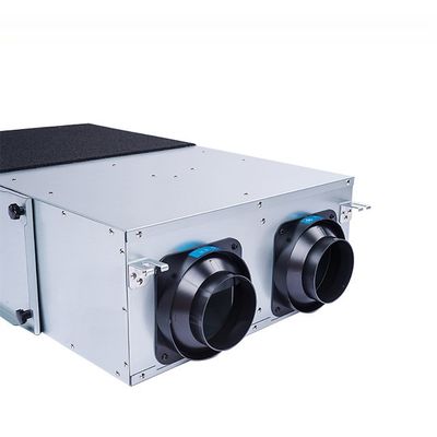 Système de ventilation d'air de retour avec climatiseur HRV/ERV