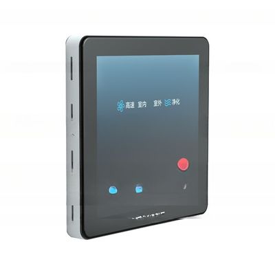 Style de conception contemporain Modbus programmable à écran tactile couleur LCD grand éventail de ventilateur Thermostat