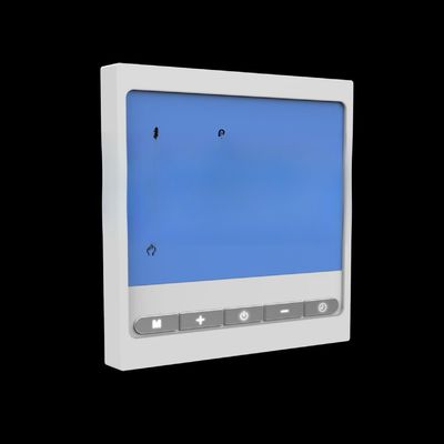 Thermostat de commande de salle intelligent avec écran tactile acrylique et gamme d'environnement de travail