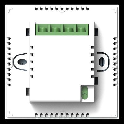 Thermostat de commande de salle intelligent avec écran tactile acrylique et gamme d'environnement de travail