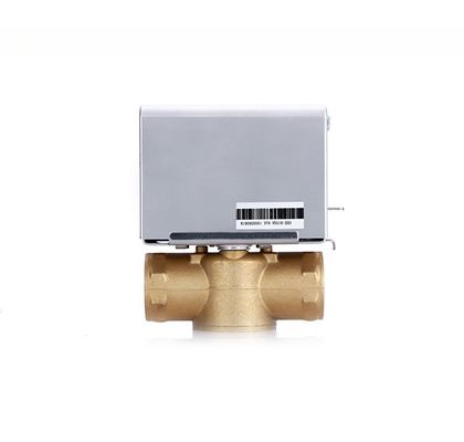 Moteur de l'unité de la bobine du ventilateur de retour de ressort avec soupape de zone en laiton à commande automatique à 3 voies