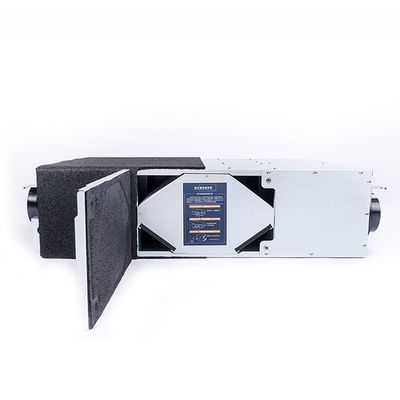 Panasonic AC Motor Ventilation mécanique en acier inoxydable avec récupération de chaleur Système d'air frais