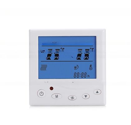 3A/16A Thermostat de pièce programmable hebdomadaire pour système de climatisation et de radiateur