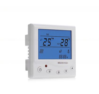 3A/16A Thermostat de pièce programmable hebdomadaire pour système de climatisation et de radiateur