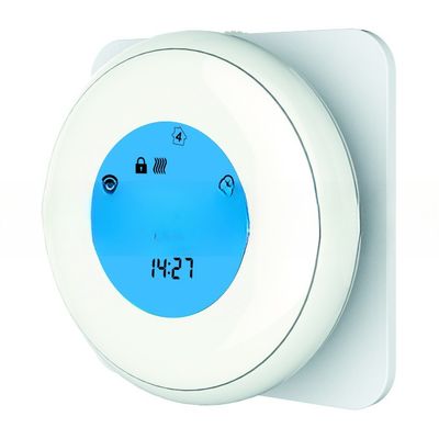 Thermostat à bobine de ventilateur modulateur de 0 à 10 V rond avec écran tactile intelligent et Modbus RS485 RTU