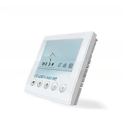 Plage de régulation de la température 5C-35C Thermostat acrylique pour système de ventilation de récupération de chaleur