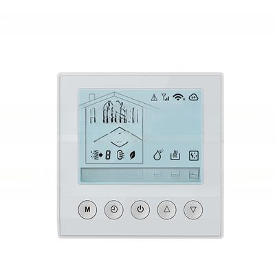 Plage de régulation de la température 5C-35C Thermostat acrylique pour système de ventilation de récupération de chaleur