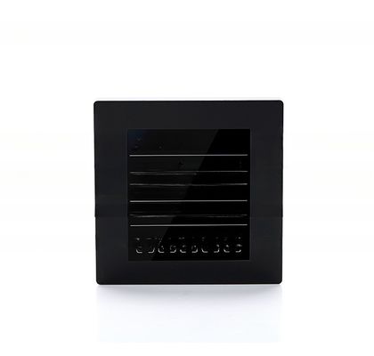 Thermostat tactile chaud de chambre LCD blanc avec écran numérique 5 1 1 programmable KNX compatible