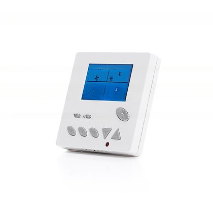 AC806 Thermostat de chambre HVAC 0,5C Affichage de la précision de la charge maximale 2A