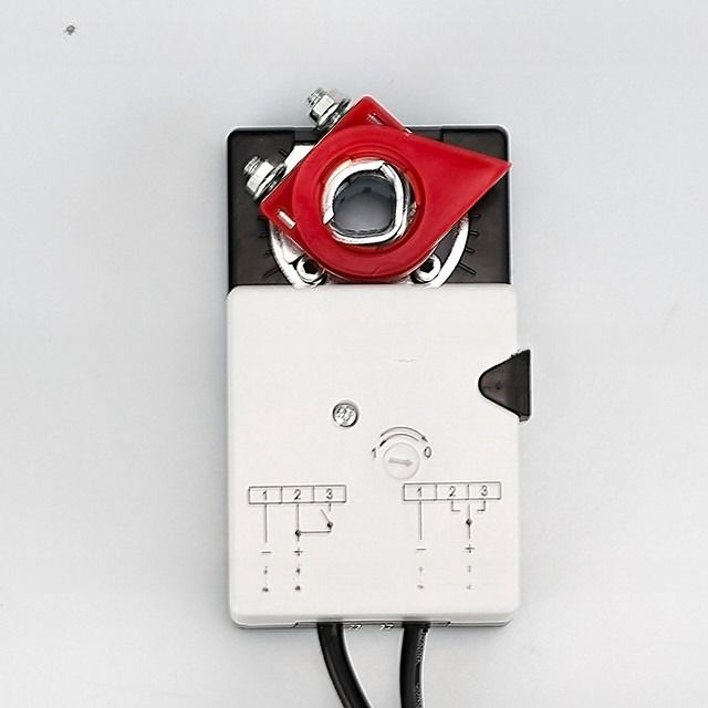 Actuateur d'amortisseur électrique de 24 V 4 Nm pour systèmes CVC et machines à large plage de température
