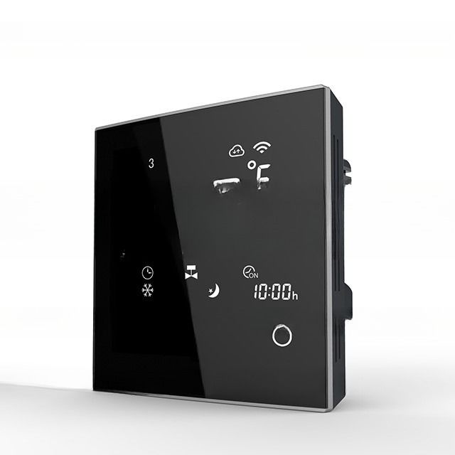 Écran tactile acrylique LCD Thermostat WiFi pour contrôle de la température de la pièce intelligente 100-240VAC