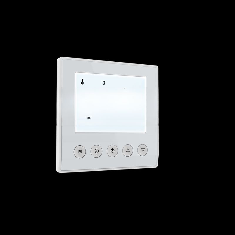 RS485 Modbus RTU Thermostat de salle pour une vanne de mélange thermostatique et une vanne de chauffage par le sol