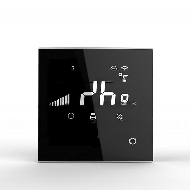 Thermostat à écran tactile complet pour le chauffage et le refroidissement programmables de l'unité de la bobine du ventilateur