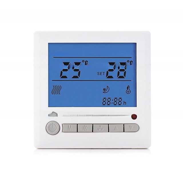Thermostat numérique de chauffage par le sol avec capteur externe et plage de température de 5 à 35 °C
