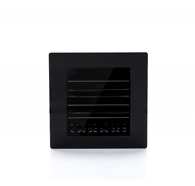Thermostat tactile chaud de chambre LCD blanc avec écran numérique 5 1 1 programmable KNX compatible